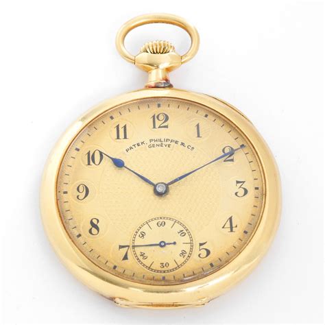 patek philippe pocket watch by meylan|patek philippe yellow gold pocket watch.